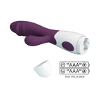 Pretty Love Snappy · rabbit vibrátor s 30 funkcemi, tmavě fialový
