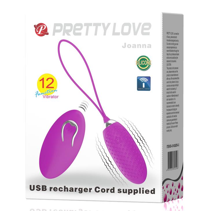 Pretty Love Joanna · vibrační vajíčko s dálkovým ovládáním