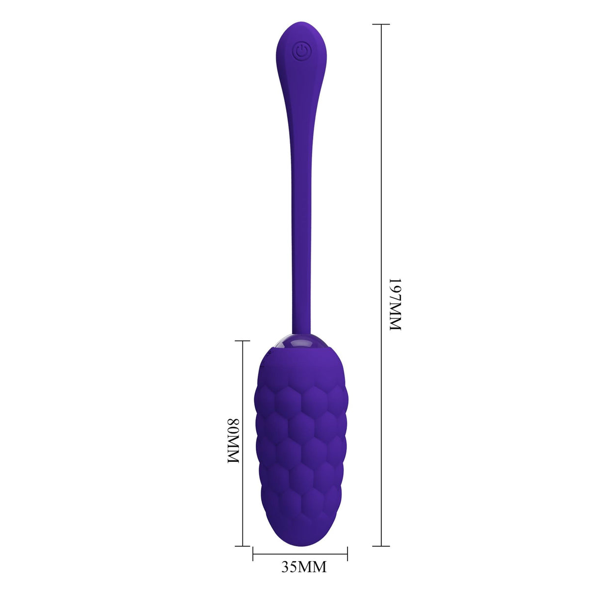 Pretty Love Marina Egg · vibrační vajíčko, 12 režimů · fialová