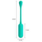 PRETTY LOVE - LECHIES  Dream chaser 5, Green, Wireless remote control 12 vibration functions Memory function