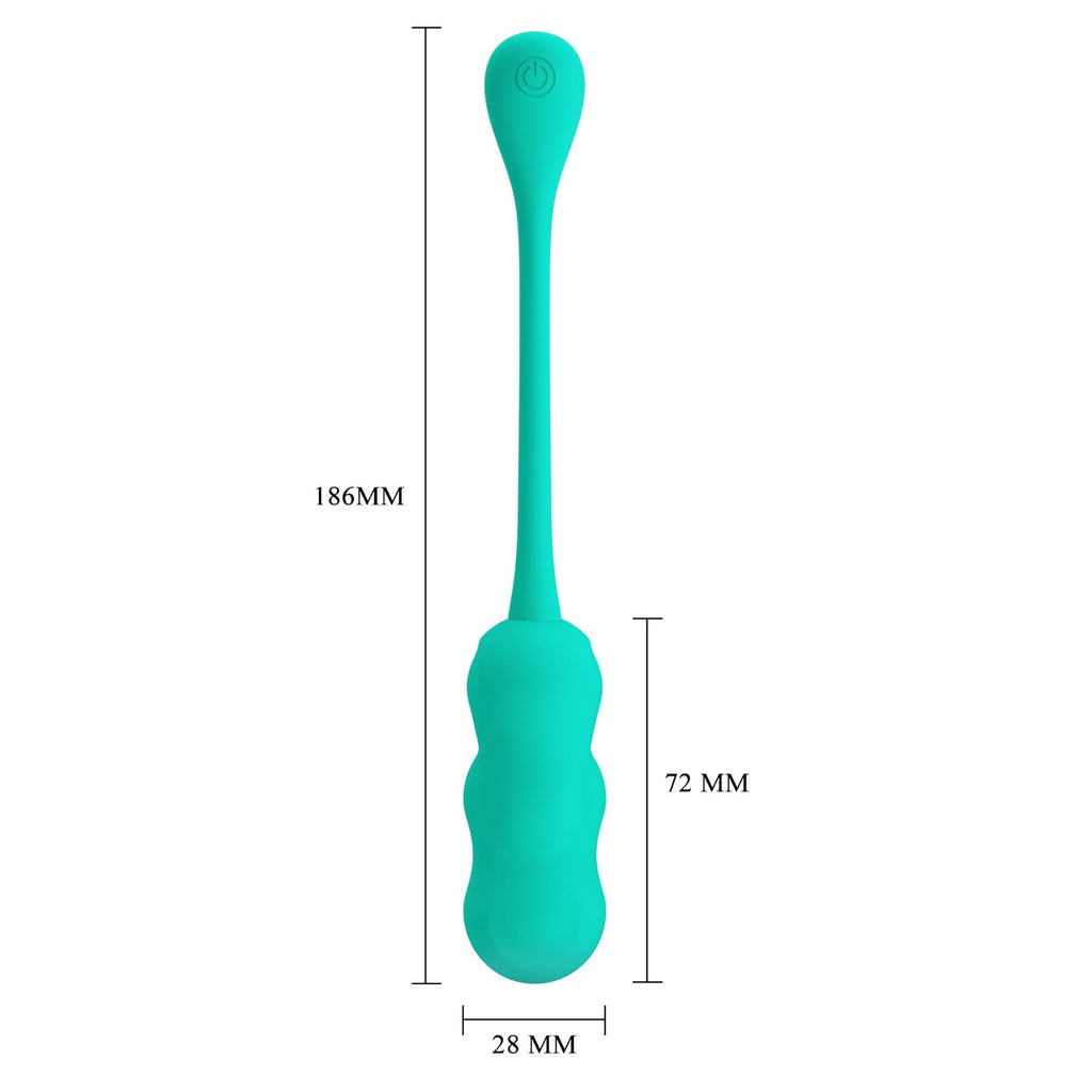 PRETTY LOVE - LESHY Dream Chaser 4, Green, 12 vibration functions Wireless remote control