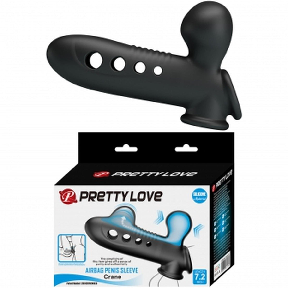 PRETTY LOVE - Crane, Silicone, Waterproof