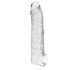 Pretty Love Extension Penis Sleeve · prodlužovací návlek na penis, 26 cm, průhledná