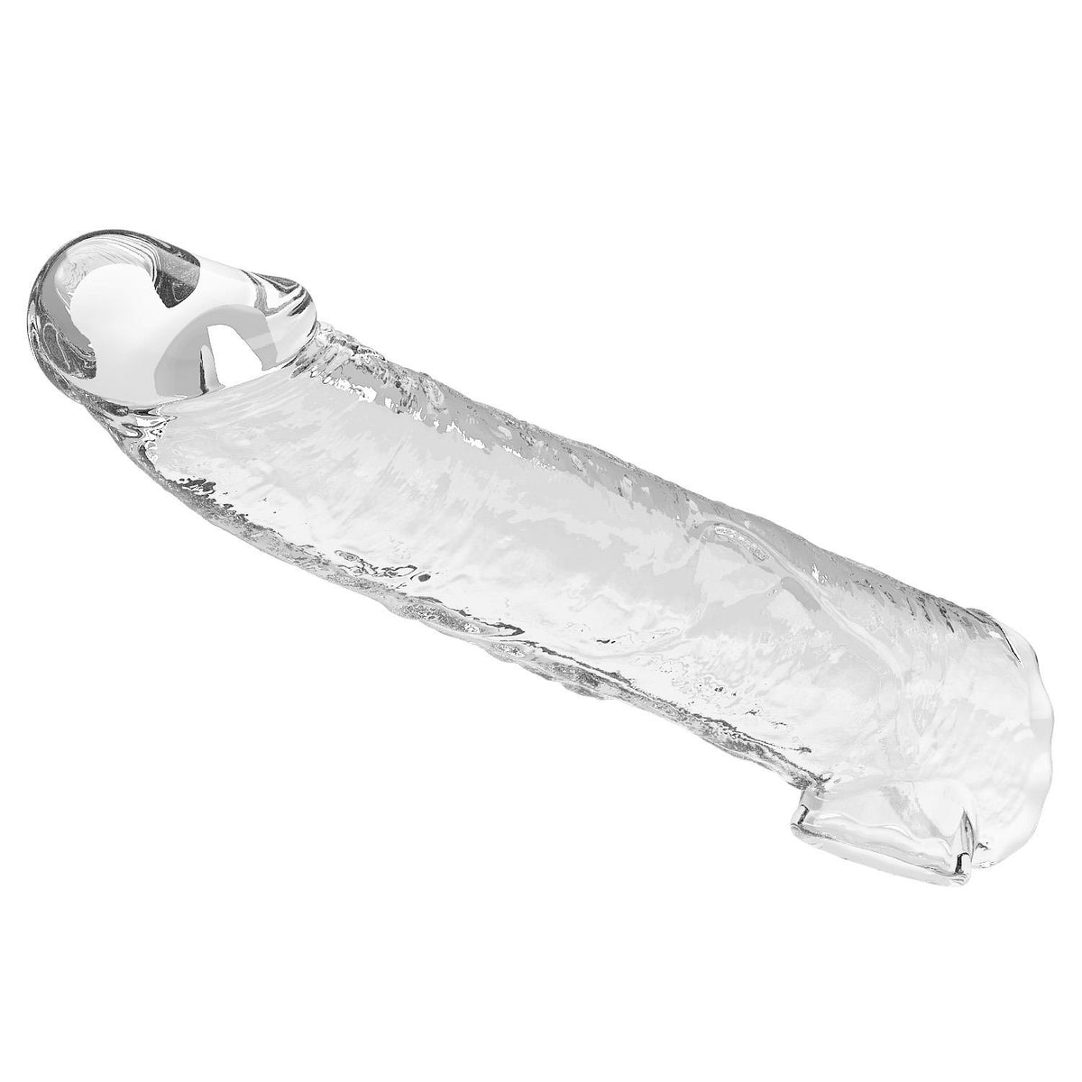 Pretty Love Extension Penis Sleeve · prodlužovací návlek na penis, 26 cm, průhledná