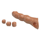 Pretty Love Extension Penis Sleeve · prodlužovací návlek na penis, 28 cm, hnědá