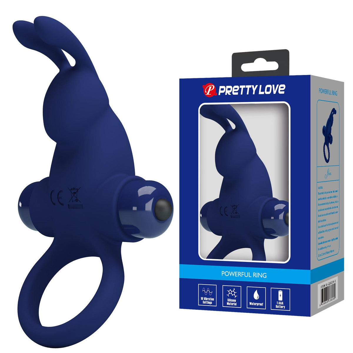 Pretty Love Powerful Ring · vibrační penisový kroužek