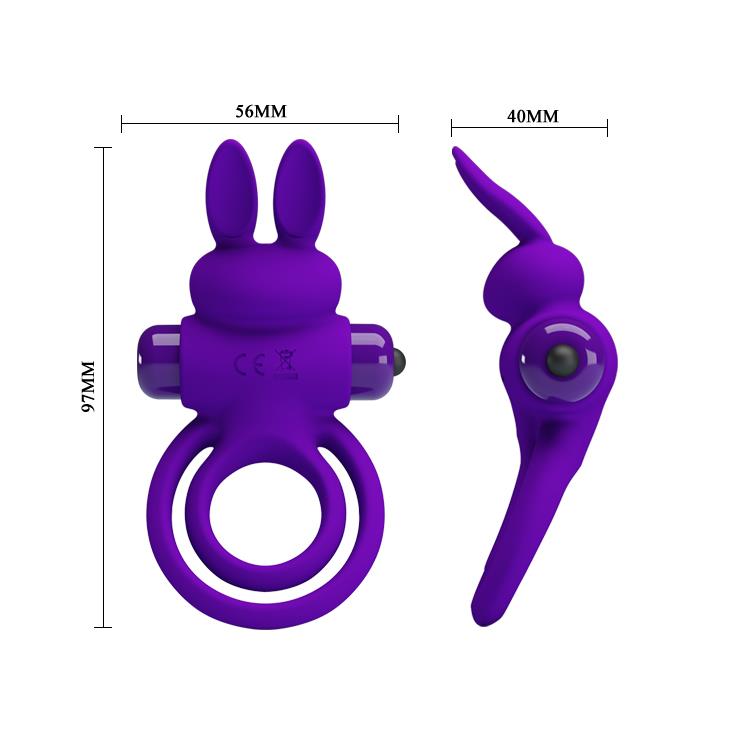 Pretty Love Vibrant Penis Ring III · vibrační erekční kroužek s výběžkem na klitoris