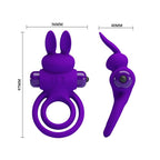 Pretty Love Vibrant Penis Ring III · vibrační erekční kroužek s výběžkem na klitoris