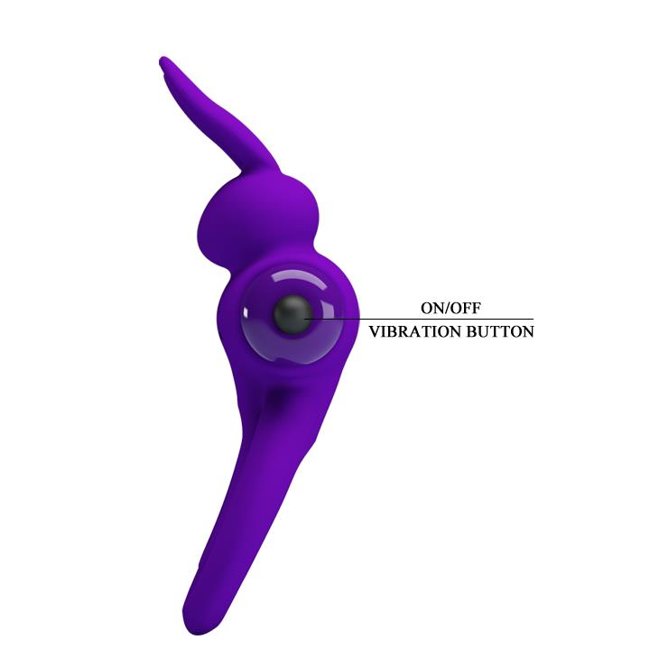 Pretty Love Vibrant Penis Ring III · vibrační erekční kroužek s výběžkem na klitoris