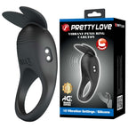 Pretty Love Carlton · vibrační erekční kroužek se stimulátorem klitorisu