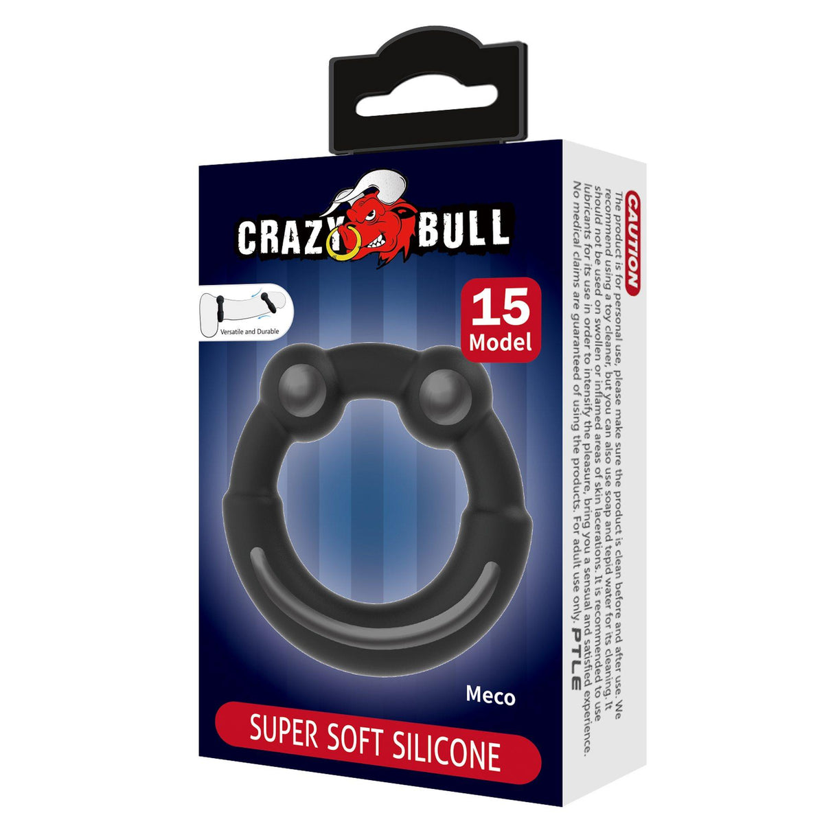 Crazy Bull Meco · erekční kroužek ze supersoftového silikonu