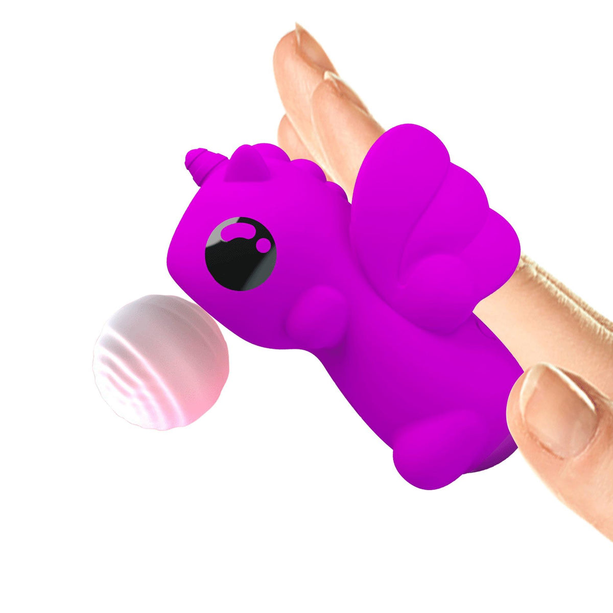Pretty Love Magic Unicorn · prstový stimulátor s 10 režimy poklepu