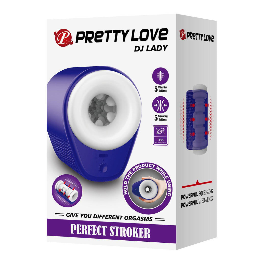 PRETTY LOVE - Dj Lady, 5 vibration functions 5 squeezing settings