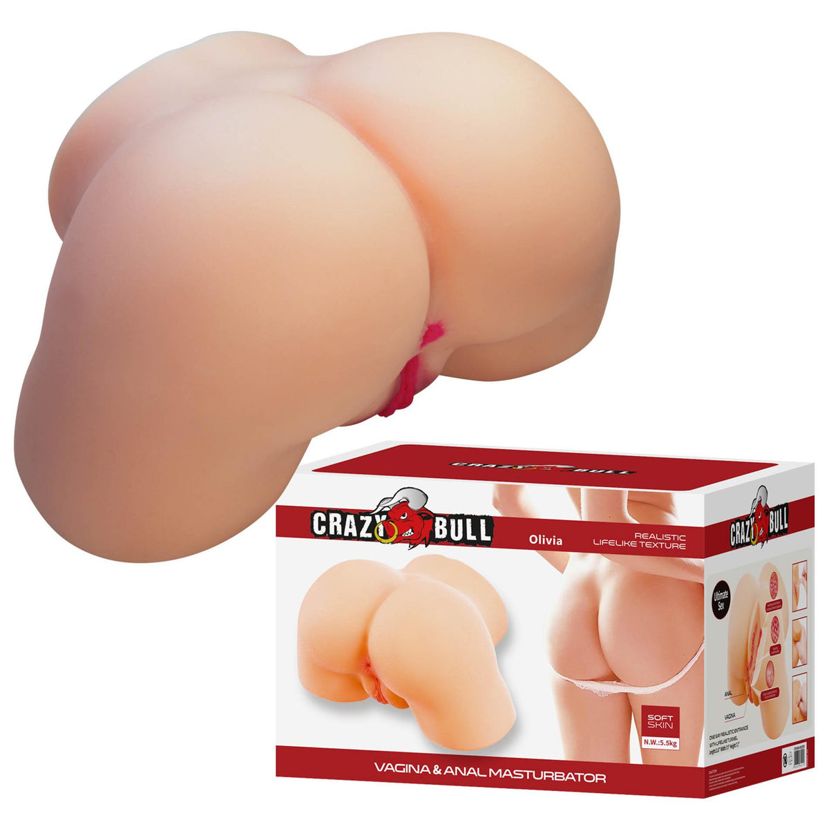 Crazy Bull Olivia Vagina & Anal Masturbator