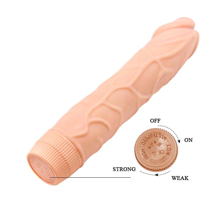 Baile Bob Soft Skin · vibrační realistické dildo 22,5 cm