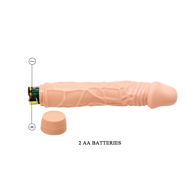 Baile Bob Soft Skin · vibrační realistické dildo 22,5 cm
