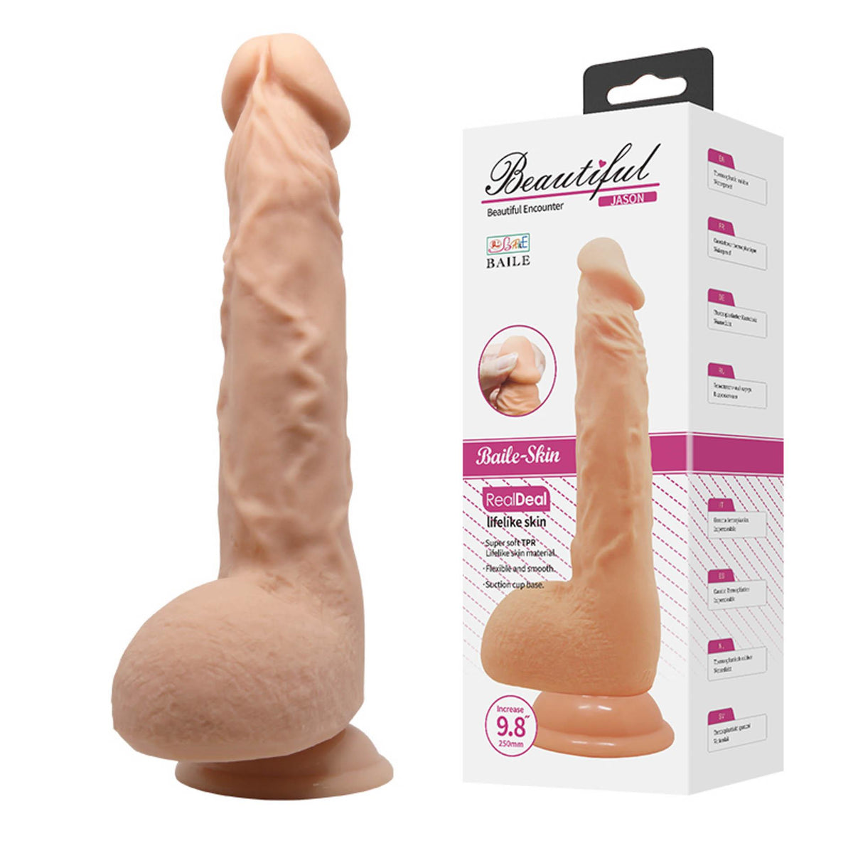 Baile Beautiful Jason · realistické dildo na bod G
