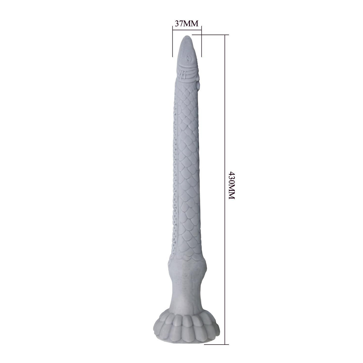 Power Monsters Basilisk · silikonové dildo XXL, 43 cm