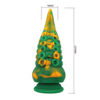 Power Monsters Abyssal Colossus – 22.5 cm Rippled Monster Silicone Dildo