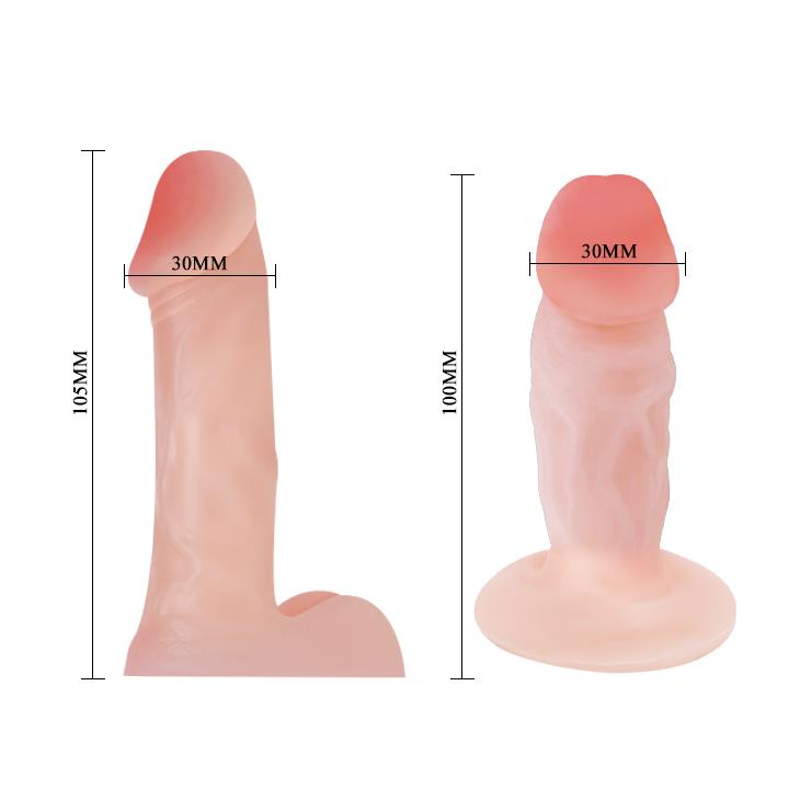Baile Jessica · strap-on postroj se dvěma realistickými dildy