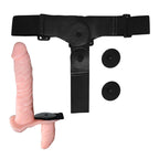 Baile Ultra Passionate Harness · připínací dildo s dvojitou vibrací