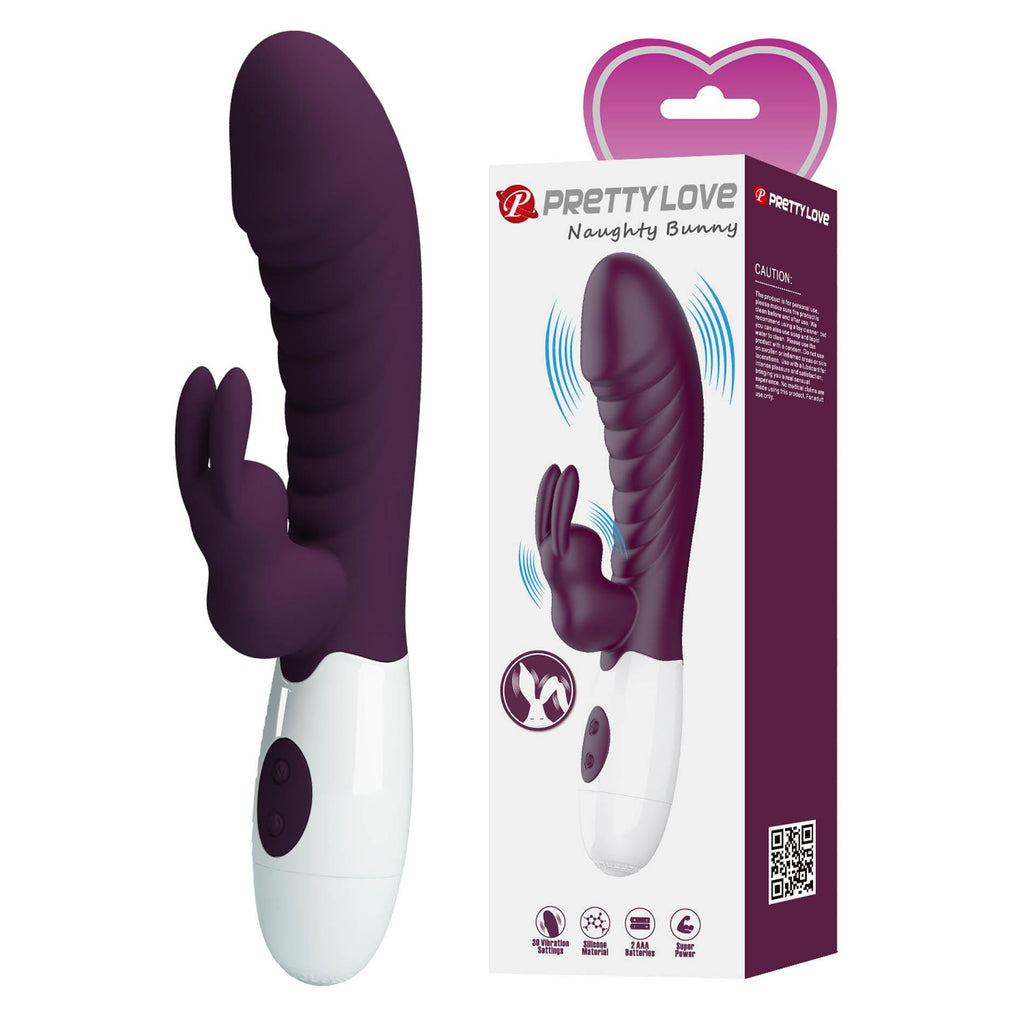 Pretty Love Naughty Bunny · rabbit vibrátor s 30 funkcemi