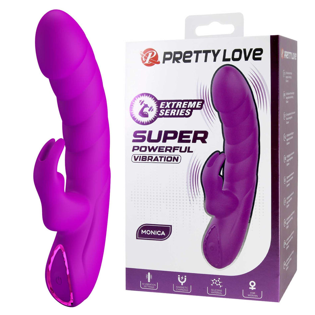 Pretty Love Stellan Thrusting & Rotating Wand Massager – 23 cm