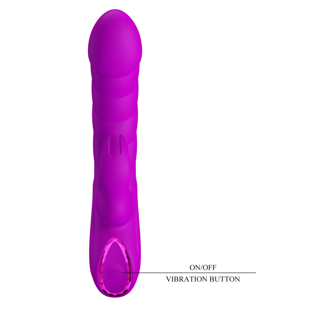 Pretty Love Stellan Thrusting & Rotating Wand Massager – 23 cm