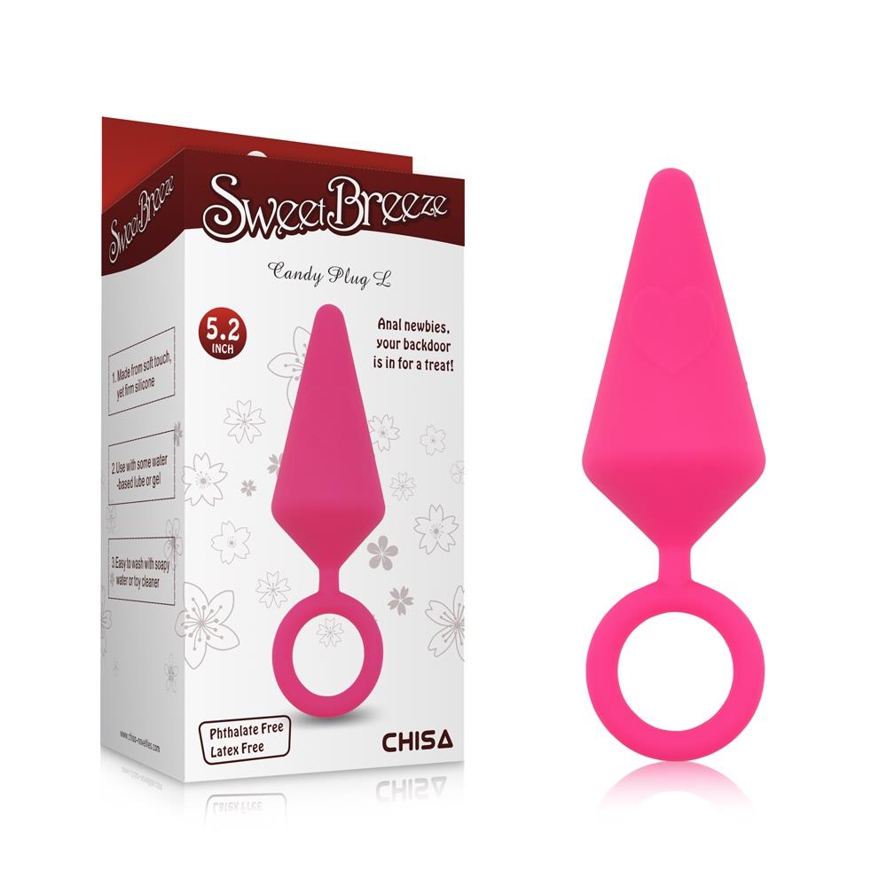 Sweet Breeze Candy Plug L · anální kolík se silikonovým povrchem