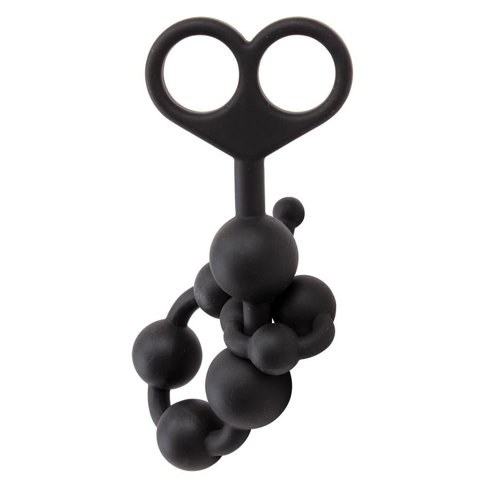 Black Mont Boyfriend Beads · silikonové anální kuličky