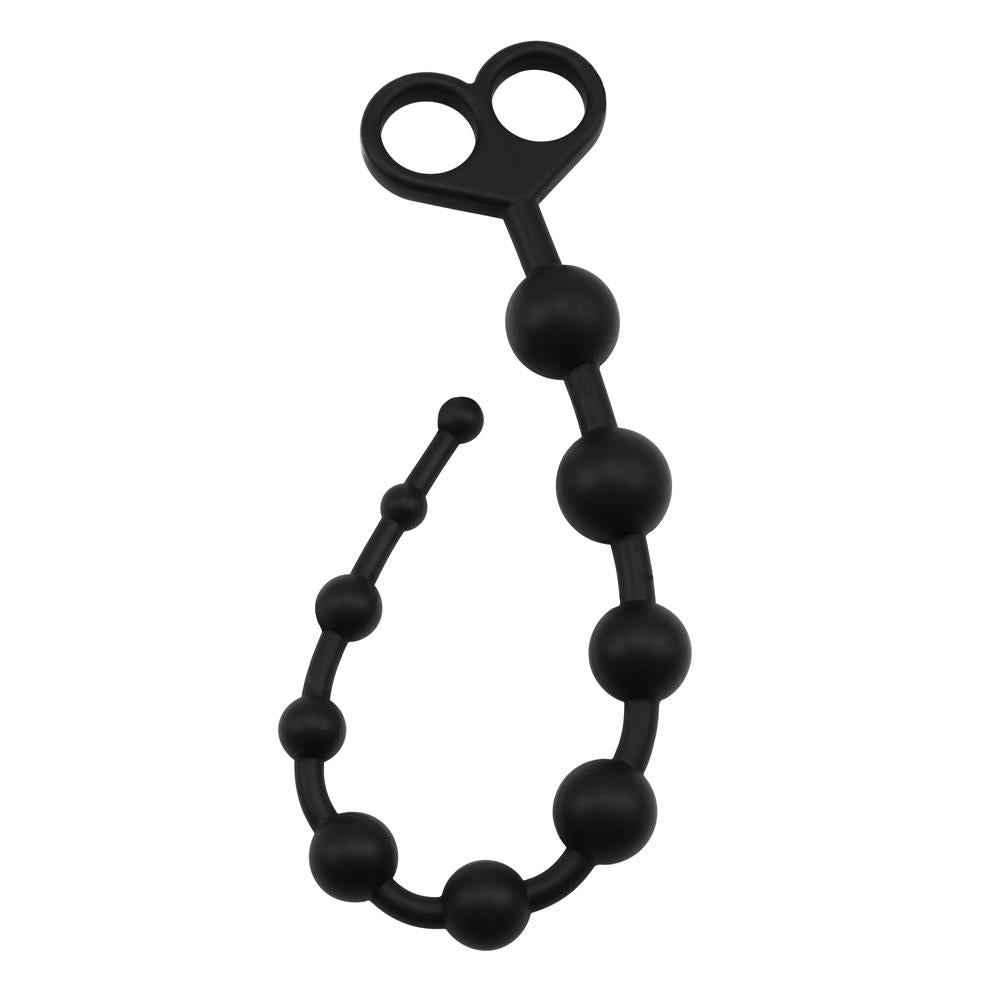 Black Mont Boyfriend Beads · silikonové anální kuličky