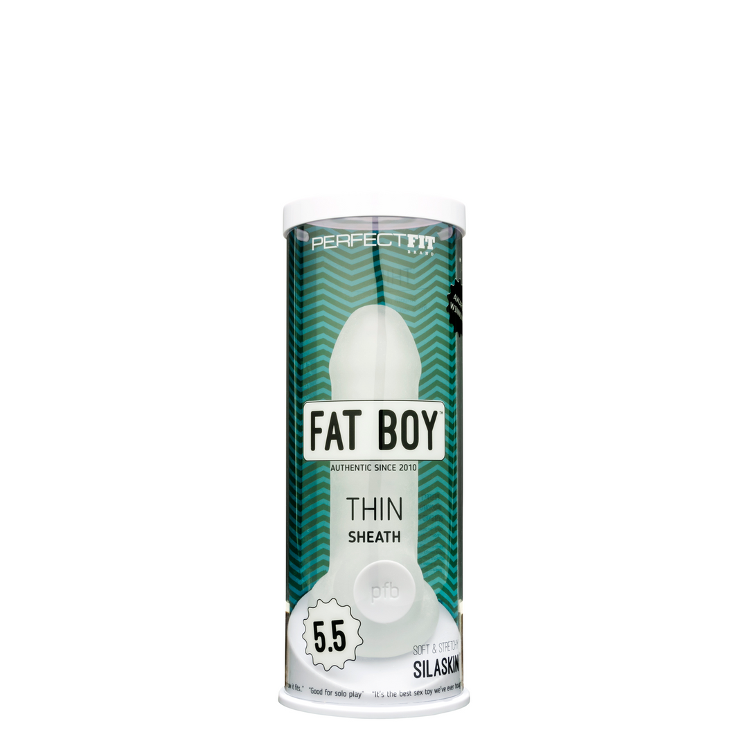 PerfectFit Fat Boy Thin · návlek na penis, 14 cm