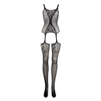 Le Désir Fishnet and Lace Bodystocking · bodystocking se síťovinou a krajkou