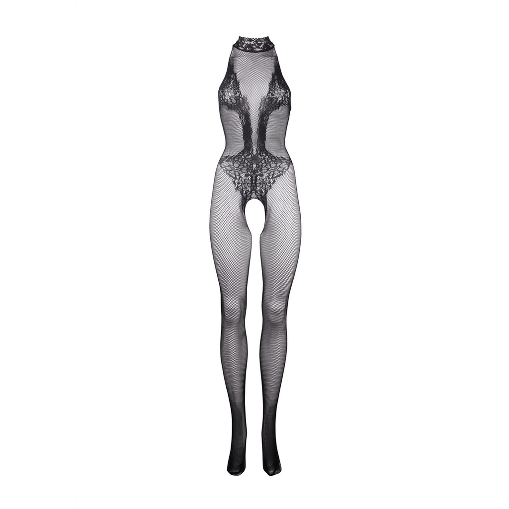 Le Désir Fishnet and Lace Bodystocking · overal z krajky a síťoviny, vel. S až XL