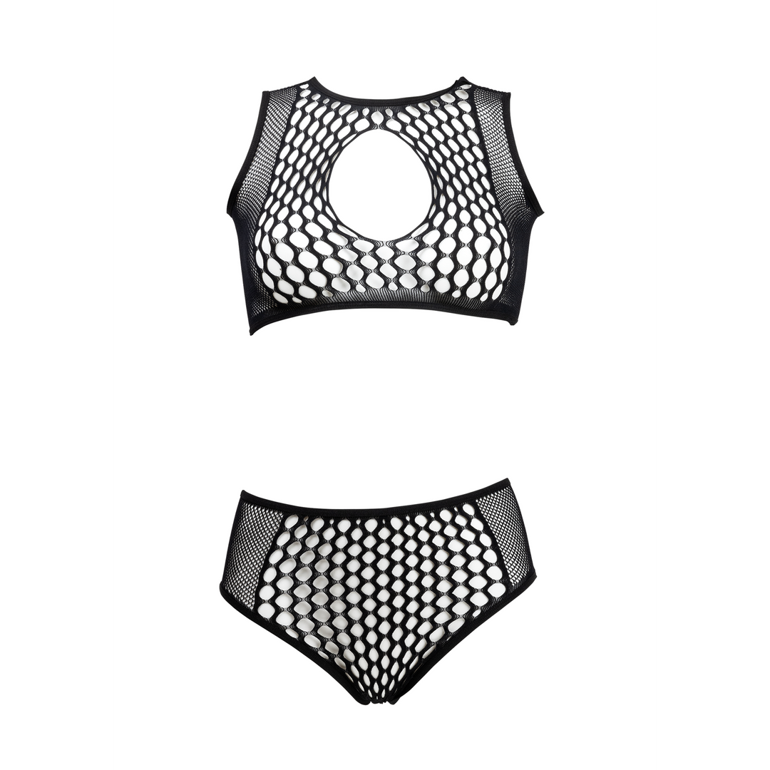 Le Désir Duo Net Key-Hole Bra Set · dvoudílná síťovaná sada (2 ks)