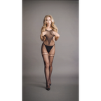 Le Désir Net High Neck Bodystocking · síťovaný bodystocking s vysokým límcem