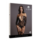 Le Désir Criss Cross Neck Bodystocking · bodystocking se zkříženými ramínky