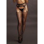 Le Désir Shredded Suspender Pantyhose · síťované punčochové kalhoty s podvazky