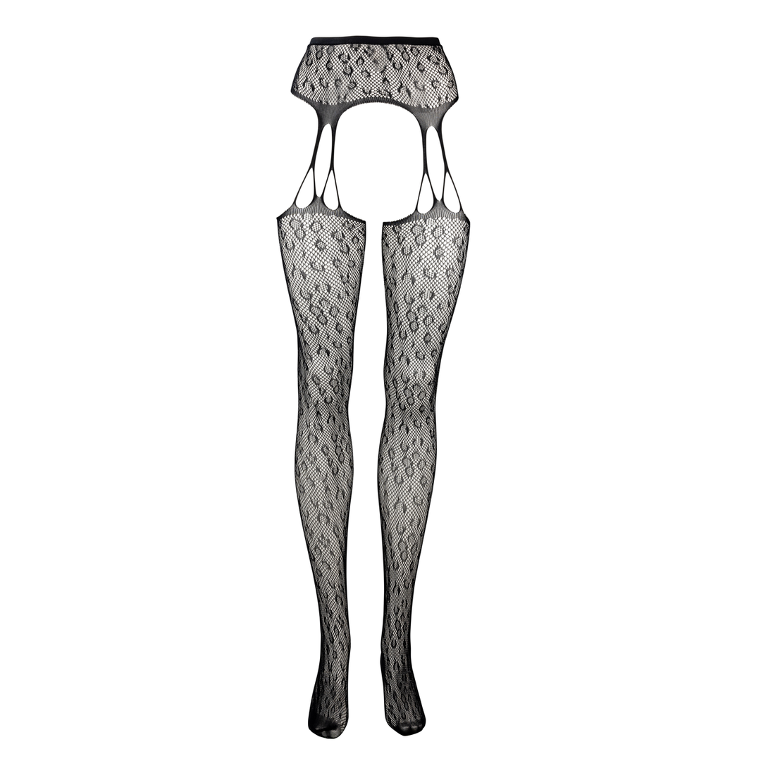 Le Désir Suspender Leopard Pantyhose · punčochové kalhoty s leopardím vzorem