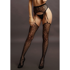 Le Désir Suspender Leopard Pantyhose · punčochové kalhoty s leopardím vzorem