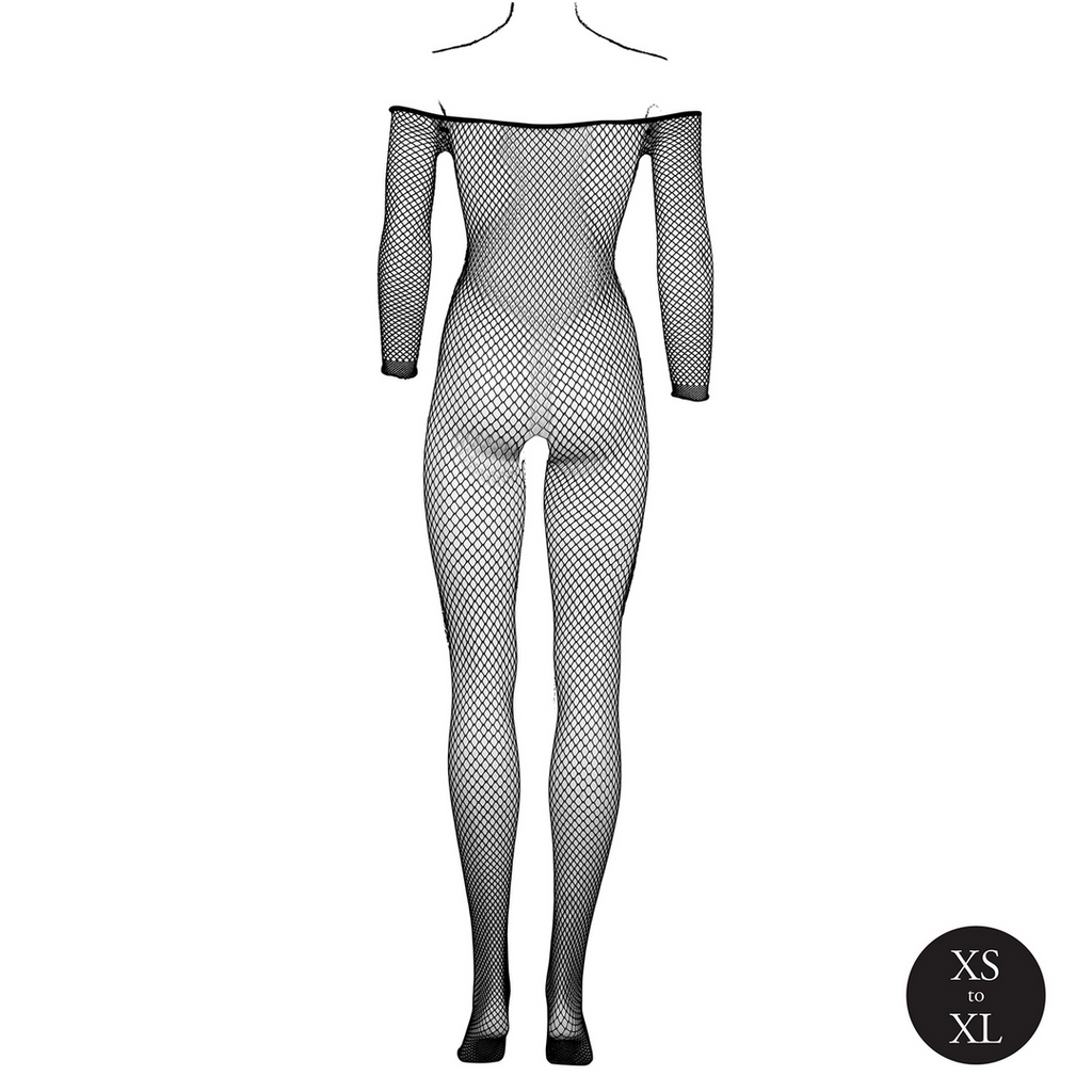 Le Désir Bodystocking OffShoulder Neck · síťovaný bodystocking s odhalenými rameny