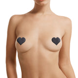 Le Désir Nipple Cover Set Cross Star Heart · nálepky na bradavky (3 páry), černé