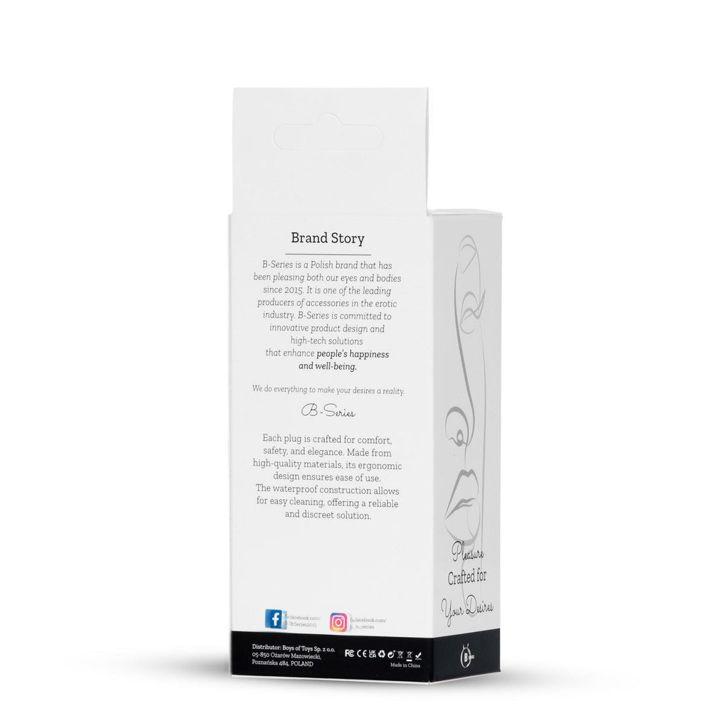 Plug-Jewellery Silver PLUG- Light Blue L