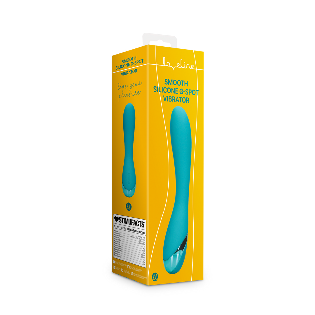 Loveline Smooth Silicone G-Spot Vibrator · silikonový vibrátor na bod G
