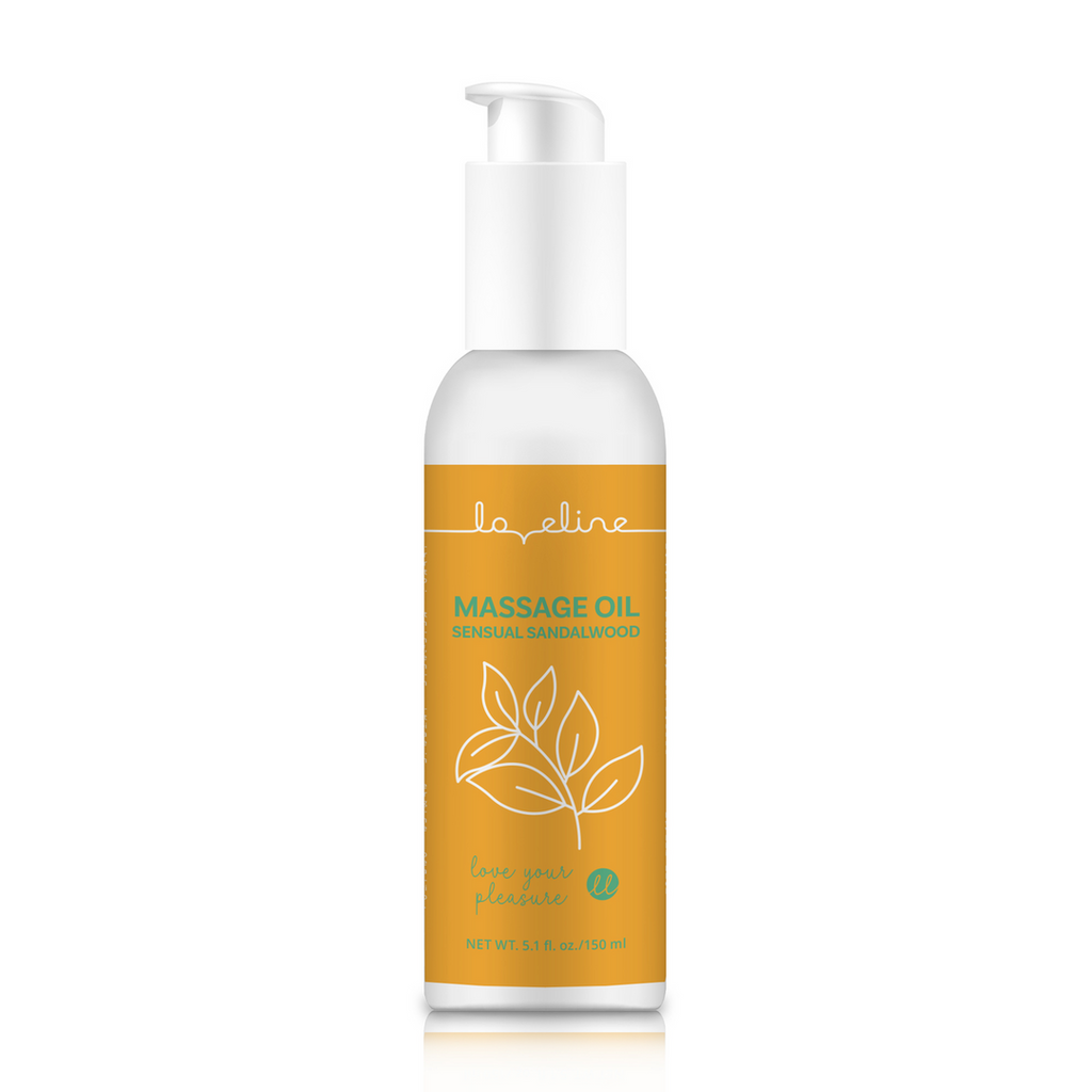 Loveline Massage Oil Sensual Sandalwood · masážní olej, 150 ml