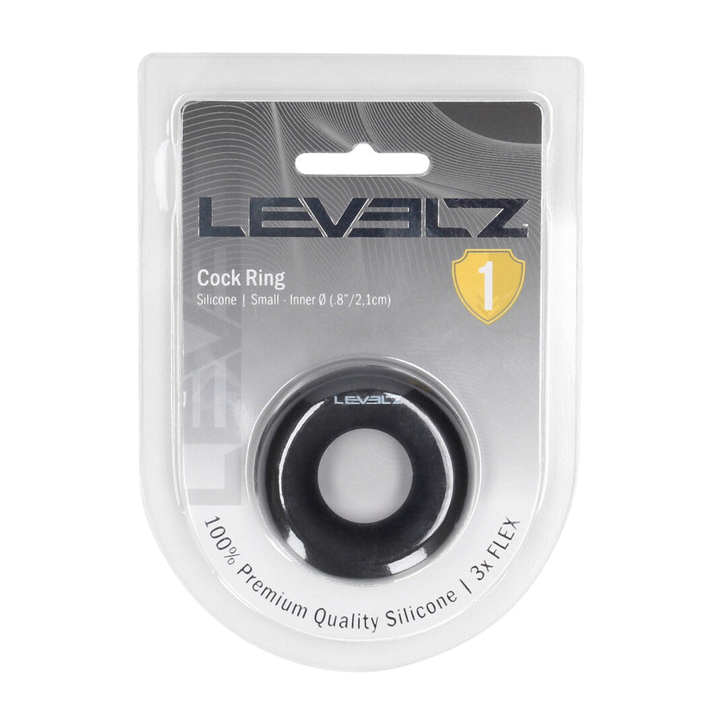 Levelz Liquid Silicone Cockring · erekční kroužek ze silikonu · vel. S