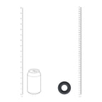 Levelz Liquid Silicone Cockring · erekční kroužek ze silikonu · vel. M