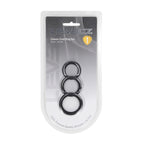 Levelz Classic Silicone Cockring Set (3 ks) · silikonové erekční kroužky, vel. XS/S/M