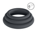 Levelz Classic Silicone Cockring Set (3 ks) · silikonové erekční kroužky, vel. XS/S/M