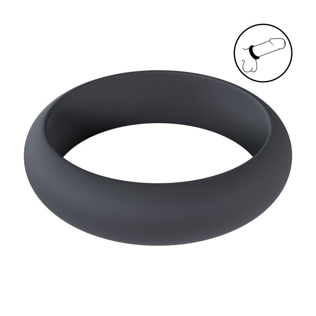 Levelz Wide O · silikonový erekční kroužek 42 mm · vel. L